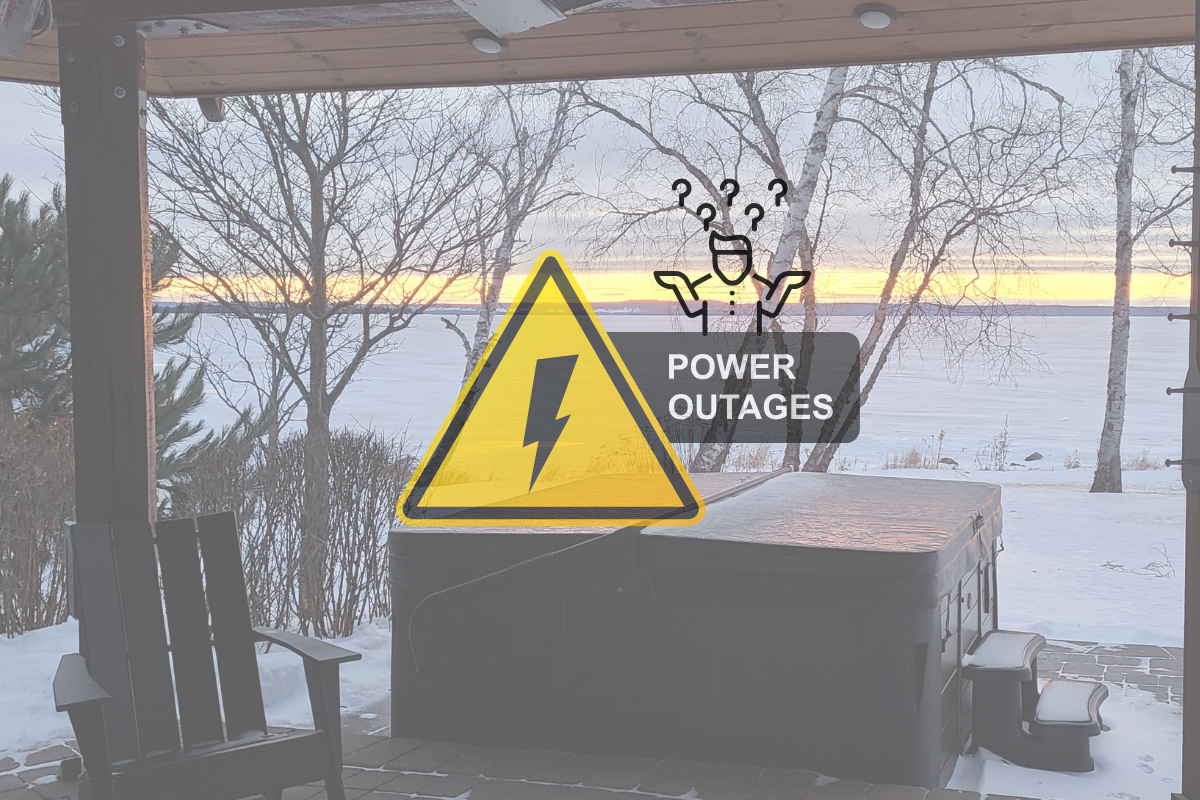 Winter Power Outage Care for Your Hot Tub Canadian Spa Company