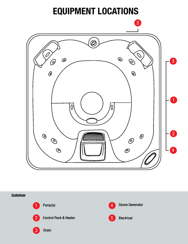 Saskatoon 4-Person 12-Jet Portable Hot Tub