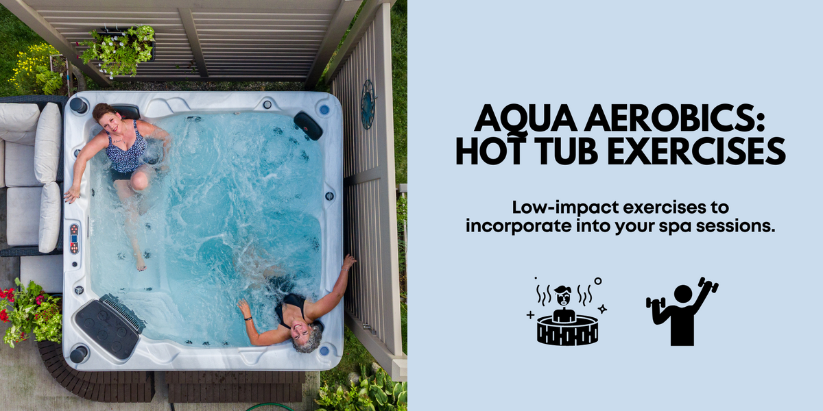 Exercise Jacuzzi Pool Aqua Aerobics: Hot Tub Exercises – Canadian Spa Company