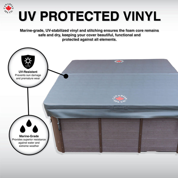 OEM Spa Cover - St Lawrence 16ft - Brown