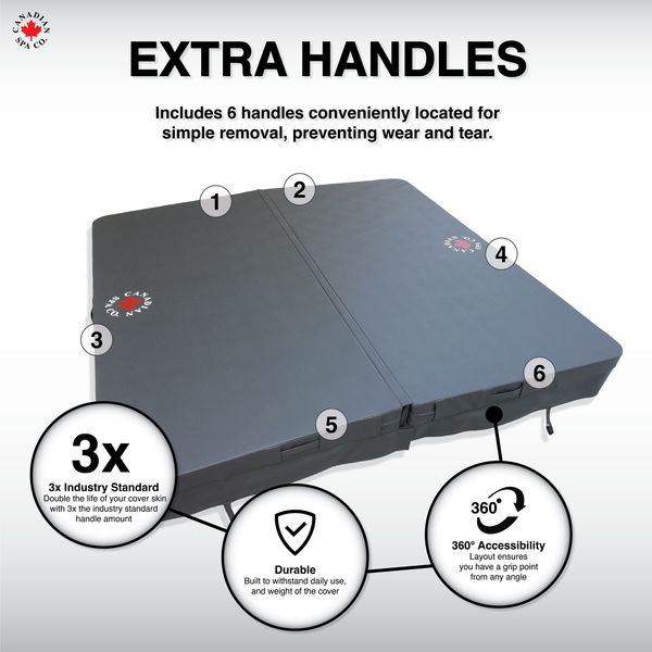 OEM Spa Cover - Saskatoon - Black