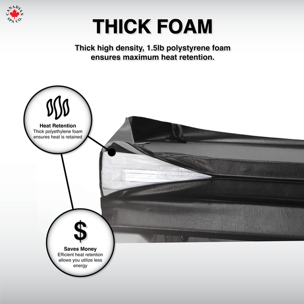 OEM Spa Cover - Gander/Granby/Manitoba - Black