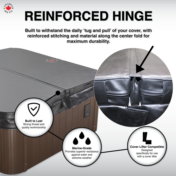 OEM Spa Cover - Toronto/Edmonton - Brown