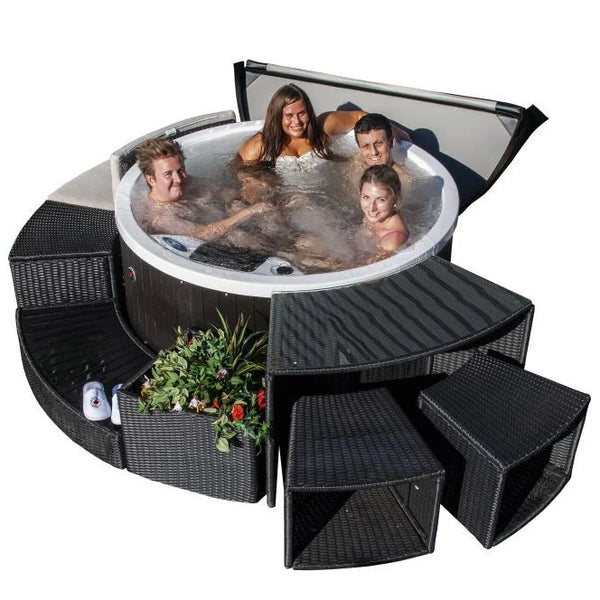 Okanagan 4-Person 10-Jet Portable Hot Tub