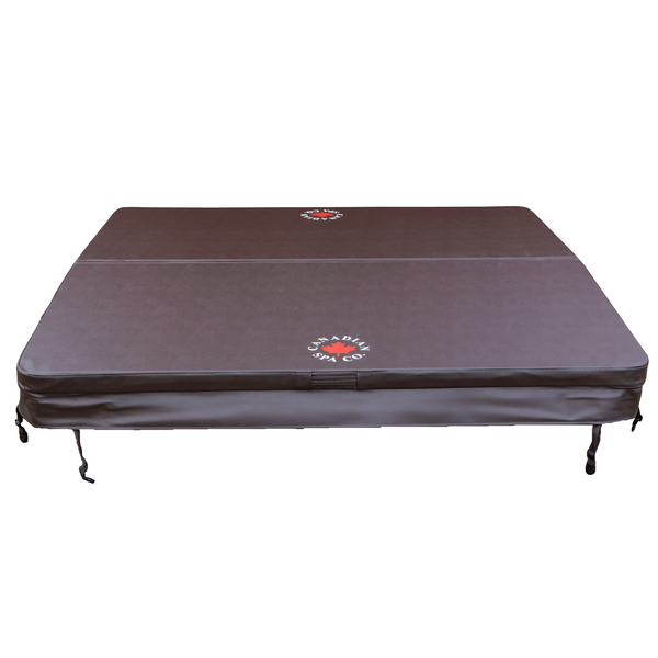 Universal Spa Cover - 92 inch - Brown