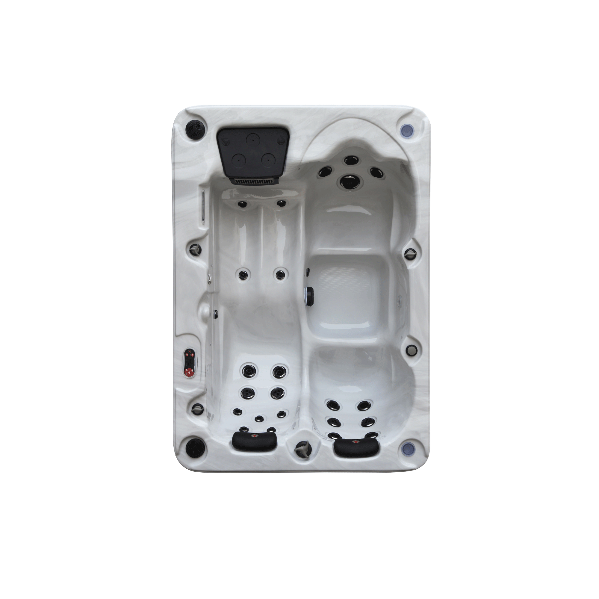 Montreal 3-Person 28-Jet Plug & Play Hot Tub – Canadian Spa Company