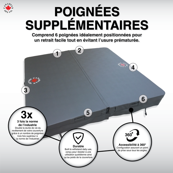 OEM Spa Cover - Saskatoon - Black