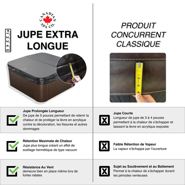 OEM Spa Cover - Saskatoon - Black