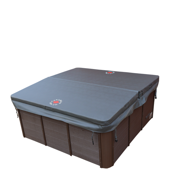 Universal Spa Cover - 82 inch - Grey