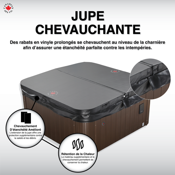 OEM Spa Cover - Gander/Granby/Manitoba - Black