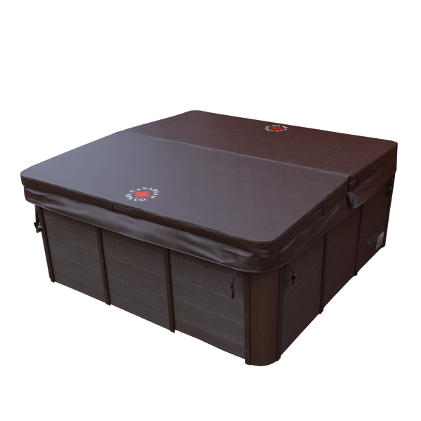 Universal Spa Cover - 92 inch - Brown