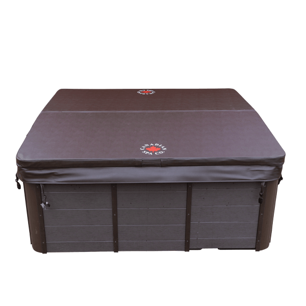 Universal Spa Cover - 96 inch - Brown