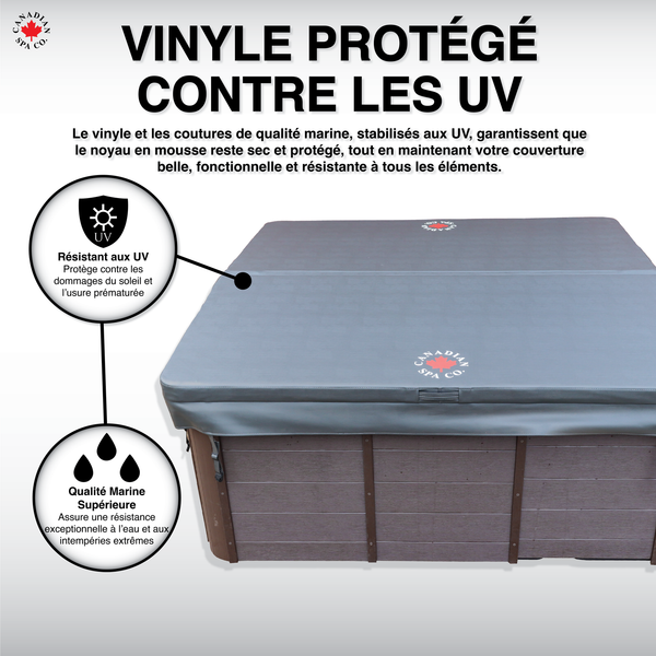 OEM Spa Cover - St Lawrence 16ft - Brown