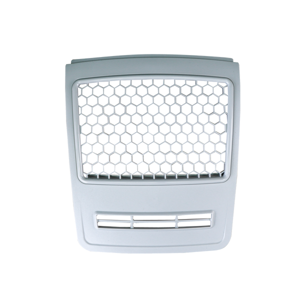 Filter Grate Face (Grey) - Black Ice